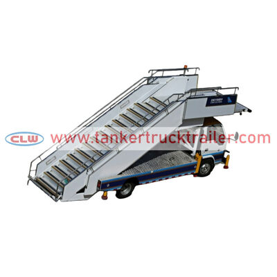 خرید ISUZU 2 Meters 5 Meters Height Aircraft Passenger Stair Truck for Airports تولید آنلاین