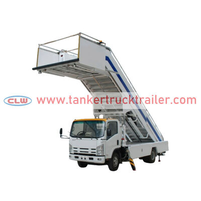 Buy ISUZU 2.4 Meters 5.8 Meters Height Airport Ground Support Stair Vehicle online manufacture