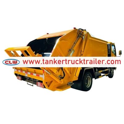 Купить HOWO 4X2 6CBM мусоровоз Compactor для сбора городских отходов Производство в сети