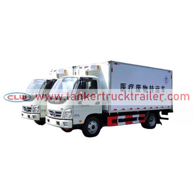 Beli FOTON 3,5 Ton Kendaraan Pengumpulan Limbah Medis Proof Leak untuk Klinik pembuatan online