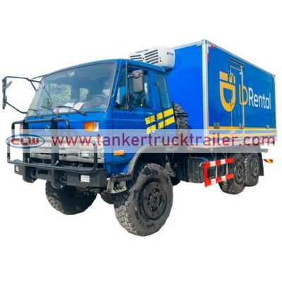 Beli Truk Pendingin Suhu Ganda Dongfeng 6x6 untuk Distribusi Makanan Segar pembuatan online