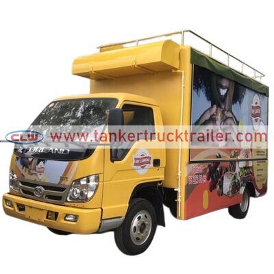 購入 Foton 4x2 屋外フードサービス用モバイルキッチンケータリングト​​ラック オンライン製造