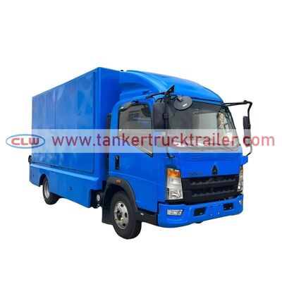 Buy HOWO 4x2 Mobile P4 High Refresh LED Advertising Truck for Events and Promotions online manufacture