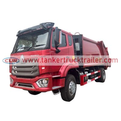 comprar Caminhão compactador de lixo com carregador traseiro HOWO 12CBM Fabricação em linha