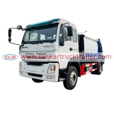 buy HOWO 4x4 8CBM Rear Loader Compressed Waste Collection Truck online manufacture