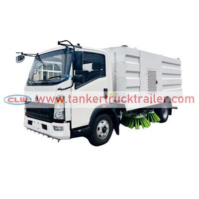 Beli Sinotruk HOWO 5500 Liter Jalan Pembersih Jalan truk pencuci jalan untuk pembersihan kota pembuatan online