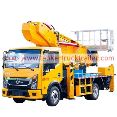 comprar Dongfeng 32 metros braço reto veículo de trabalho de alta altitude plataforma aérea caminhão Fabricação em linha