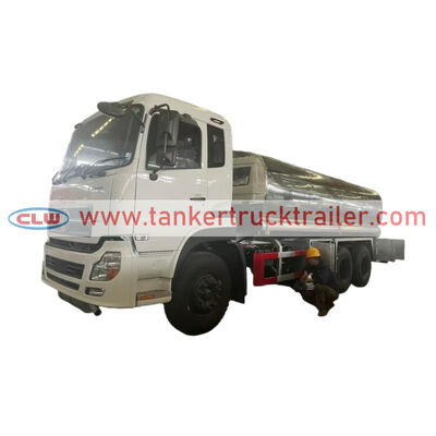 खरीदें अनुकूलित डोंगफेंग 6X4 स्टेनलेस स्टील 20CBM 20,000L ईंधन टैंकर ट्रक 4 डिस्पेंसर के साथ ऑनलाइन निर्माण