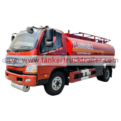 buy FOTON 8000L 4x2 Mobile Fuel Bowser Truck online manufacture