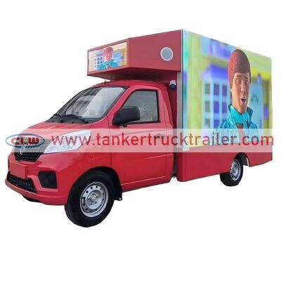 acheter Camion de publicité Foton Mini LED avec écran d'affichage sans couture fabrication en ligne