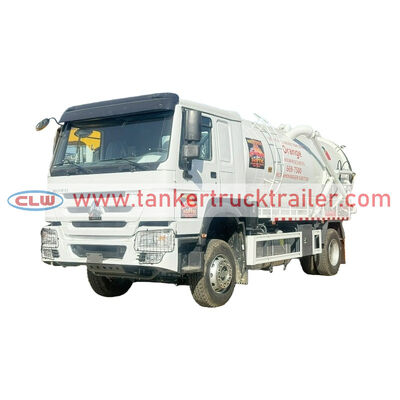 Αγορά Βυτιοφόρο αποχέτευσης κενού Sinotruk HOWO 4x2 12000 λίτρων για τον Άγιο Χριστόφορο και Νέβις διαδικτυακή κατασκευή