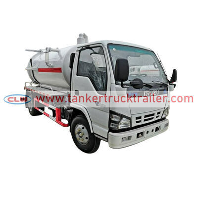 αγορά ISUZU 4X2 6000 λίτρων Φορτηγό Συλλογής Λυμάτων για Διαχείριση Αποβλήτων διαδικτυακή κατασκευή