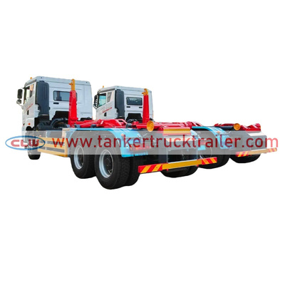 mua FAW 6x4 20 Tons Hook Lift Roll Off Thùng rác để thu gom chất thải đô thị sản xuất trực tuyến