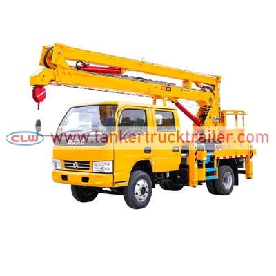 خرید کامیون بالابر بوم تاشو 16 متری DongFeng 4x2 تولید آنلاین