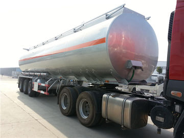 Professional Heavy Duty Semi Trailers 42000L 45000 L 50000 L Oil / Fuel Tank Trailer supplier