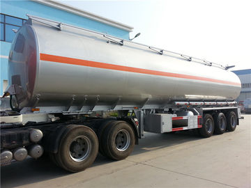 Professional Heavy Duty Semi Trailers 42000L 45000 L 50000 L Oil / Fuel Tank Trailer supplier