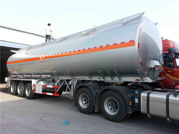 Professional Heavy Duty Semi Trailers 42000L 45000 L 50000 L Oil / Fuel Tank Trailer supplier