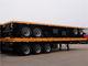40ft / 45 Ft Flatbed Trailer , 3 Axle 45 Ton  50 Ton Flatbed Semi Trailer supplier