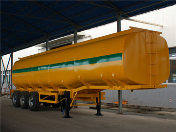 Oil Tanker Truck Trailer 3 Axle 45000 L 50M3 50cbm Carbon Steel Fuel Tanker Semi Trailer supplier