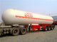 25 tons Tanker Truck Trailer 3 Axle Q345R 50000L 50M3 25T LPG Gas Tanker Truck supplier