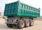 3 Axle Dump Truck Trailer 26M3 - 30M3 45 Ton Color Customised For Mineral supplier