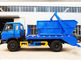 2 Axles 8 - 10cbm Waste Compactor Truck , 6 Wheels Garbage Collection Truck supplier
