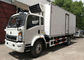 Foton 4x2 5 Tons Refrigerated Box Van , Freezer Box Van For Fruits / Vegetables supplier