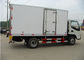 5 Tons Refrigerated Box Truck Freezer Van Body Fiberglass Inner And Outer Wall supplier