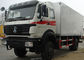 Howo 4x2 5 Ton Refrigerated Truck , Refrigerated Delivery Van With Hook supplier