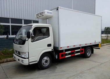 4x2 3 Tons Freezer Box Truck , Refrigerated Delivery Truck With Thermo King Unit supplier