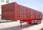 VAN Type Heavy Duty Semi Trailers 3 Axle 45 Tons - 60 Tons Cargo Van Trailer supplier