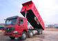 HOWO 8x4 Heavy Duty Dump Trailers , 30 ton 40 Ton 12 Wheeler Dump Truck supplier