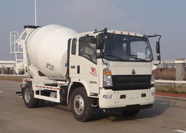 Mobile Concrete Mixer Truck 4x2 6 Wheels 6m3 Cement Mixer Drum For Sinotruk supplier