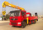 Dongfeng 4x2 4 Ton Crane Truck , 2 Axles Truck Mounted Telescopic Crane supplier