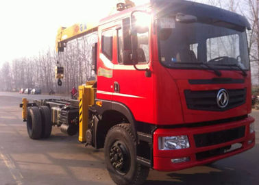 Dongfeng 4x2 Truck Mounted Crane / 5 Ton Mobile Crane High Performance supplier