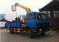 DFAC 4x2 8 Ton Truck Crane , Telescopic Boom Crane CS2018XX For Lorry supplier