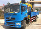 DFAC 4x2 8 Ton Truck Crane , Telescopic Boom Crane CS2018XX For Lorry supplier