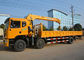 DFAC Dongfeng 6x2 Truck Mounted Boom Crane / 10 Ton Mobile Crane CS2018XX supplier