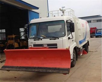 Dongfeng Vacuum Road Sweeper Truck 8000 Liters 4x2 6x4 8x4 With Snow Shovel supplier