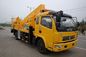 18m Truck Mounted Aerial Work Platform , 4x2 Aerial Work Truck For Maintenance supplier