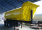 30CBM 3 Axle Heavy Duty Semi Trailers U Shape End Tipper Semi Trailer / Rear Dump Truck supplier