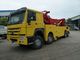 Road Heavy Rescue Tow Trucks 8X4 Diesel Fuel Type / Manual Transmission Type supplier