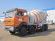 Beiben 8X4 Self Loading Concrete Mixer Truck 12 Cubic Meter High Efficiency supplier