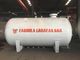 20m3 LP Gas Storage Tanks , 10 Ton 20000 Liter LPG Gas Tank For Transport supplier