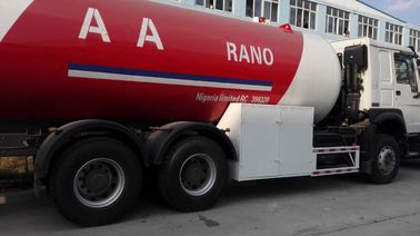 HOWO 6x4 10 Wheel Bobtail LPG Truck 20M3  20000L For Filling LPG Gas Cylinders supplier