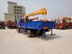 Foton Dump Truck Mounted Crane Forland 6t 10t 8 Ton Crane Truck For Construction supplier