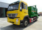 Sinotruk Homan 4x2 220hp 10m3 Loader Garbage Compactor Truck 10cbm Hydraulic Swing Arm Type supplier