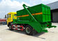 Homan Swept Body Refuse Collection Swing Arm Garbage Truck , Skip Loader Garbage Truck supplier