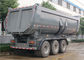 3 Axle 24CBM 24M3 dump trailer 40 Tons U-Shape Tipper Semi Trailer for BAUXITE Transport. supplier