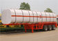 3 axle 25M3 - 35M3 Asphalt Tanker Bitumen Tank Trailer / Asphalt Bitumen Tank / Bitumen Tank Semitrailer supplier